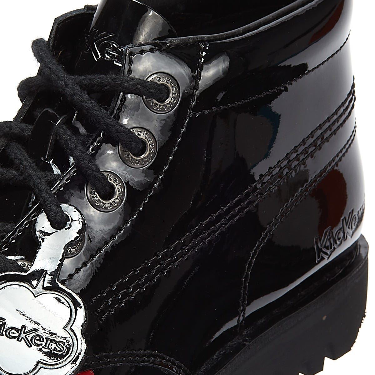 Kickers - 1-KF0000120BXW WOMENS HI PATENT BLACK