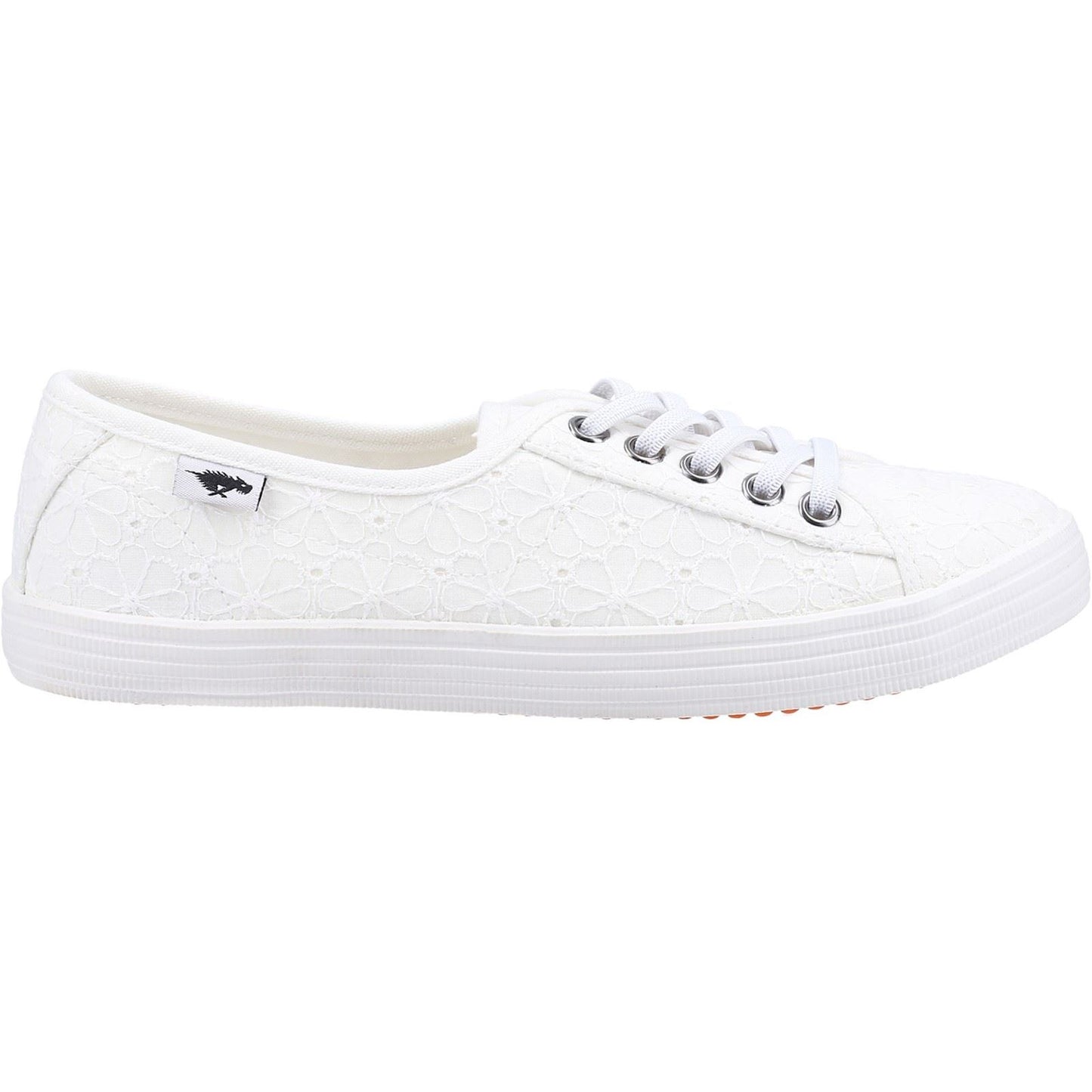 Rocket Dog Chow Chow Cotton Women's White Trainers