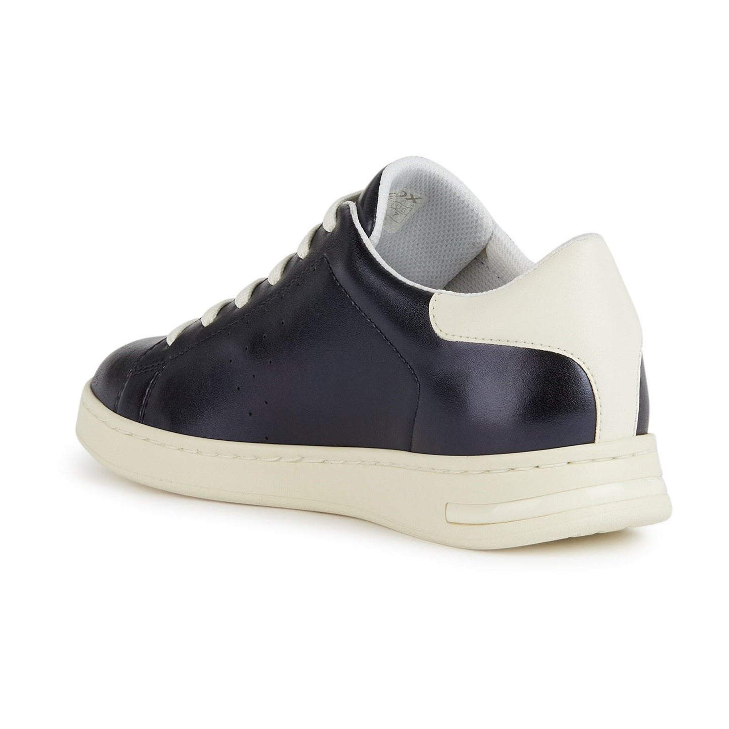 Geox Women's D Jaysen B Sneakers in Dark Jeans/Optic White
