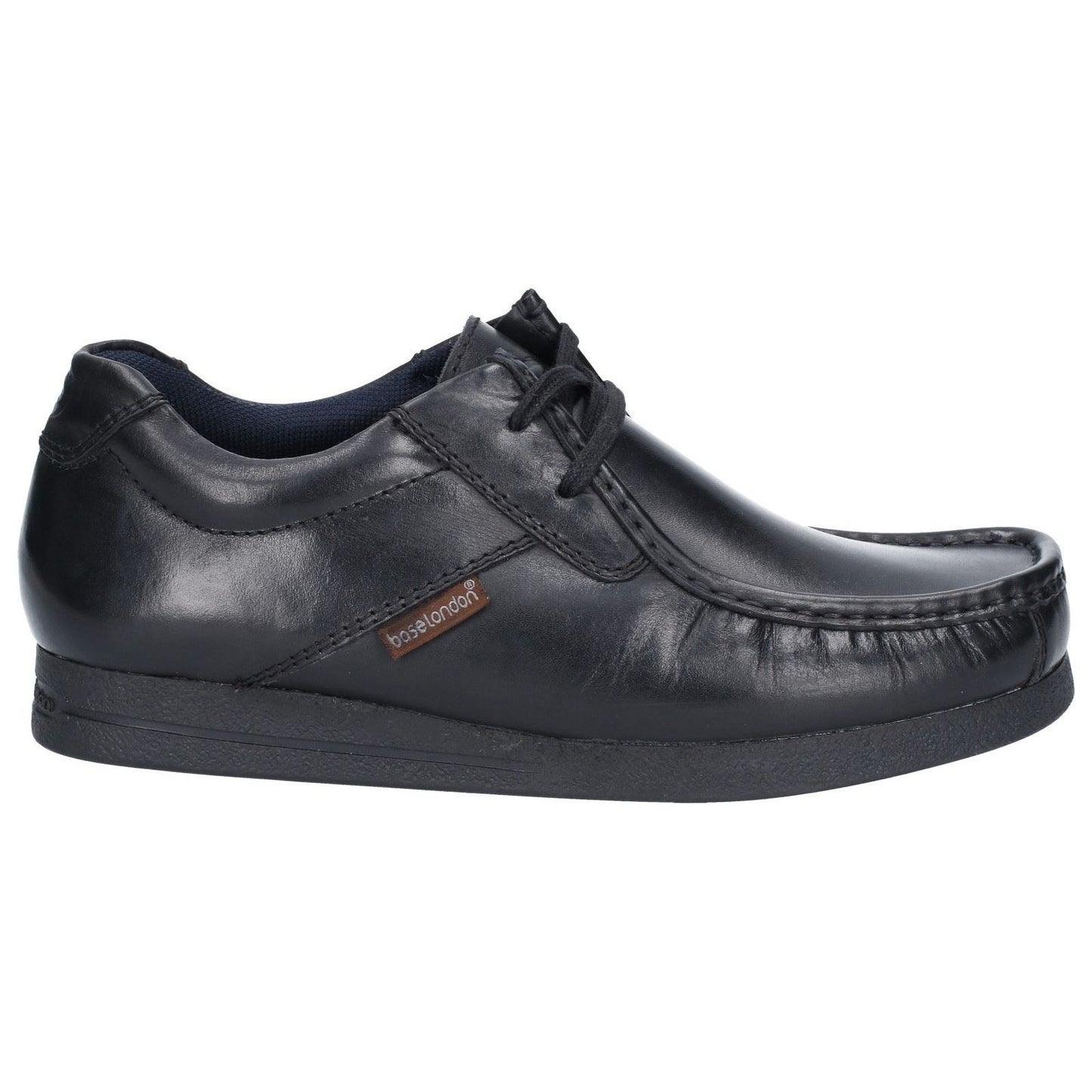 Base London Men's Event Waxy Shoe in Black
