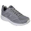 Skechers Men's Dynamight 2.0 Lace Up Memory Foam Grey Trainers