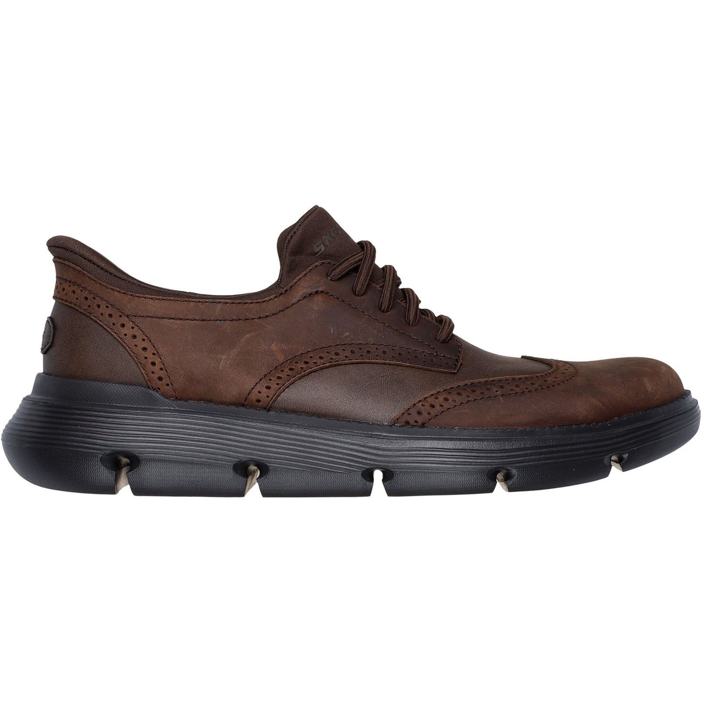 Skechers Men's Garza Sully Shoe in Cocoa