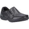 Hush Puppies Morgan Leather Men's Black Loafers