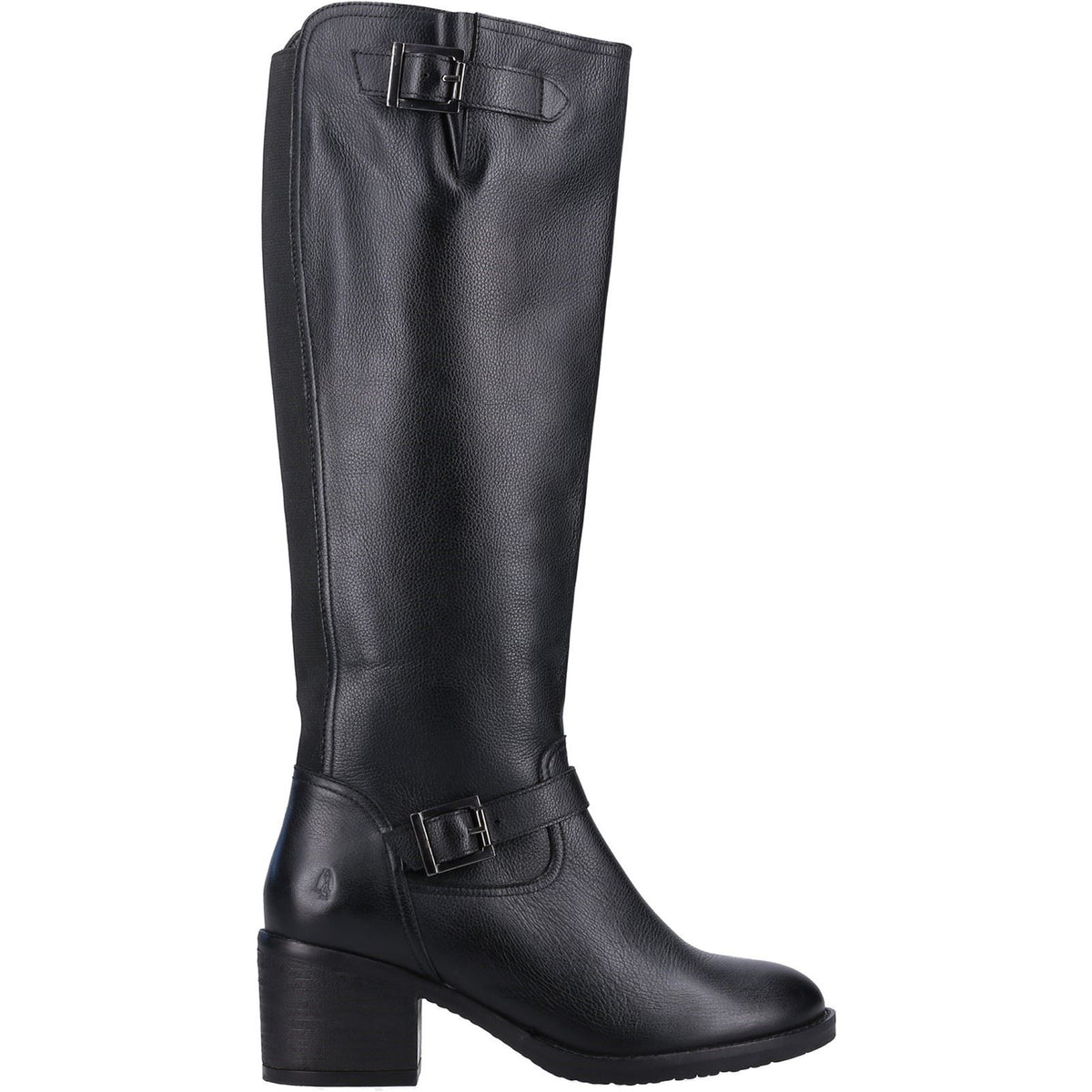 Hush Puppies Women's Heidi Boot in Black Leather