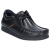 Base London Men's Event Waxy Shoe in Black