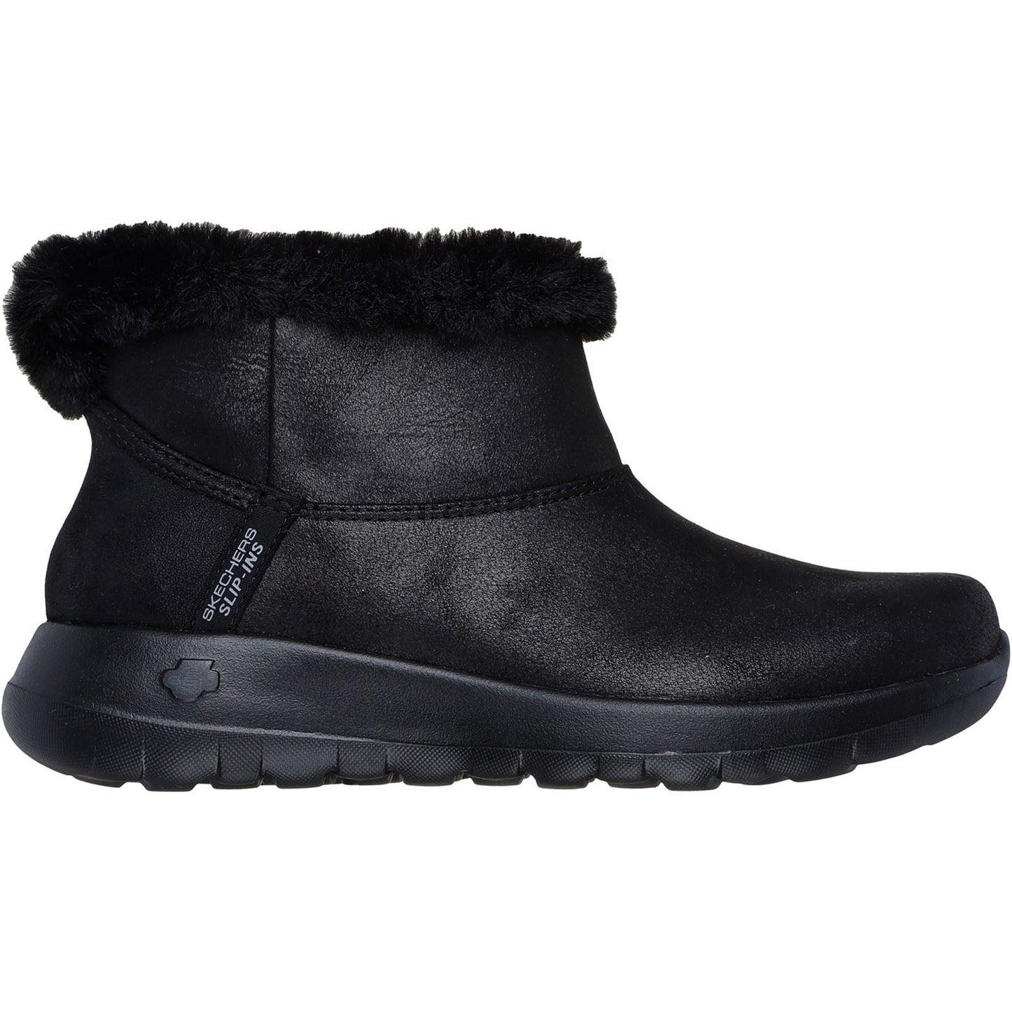 Skechers On-the-GO Joy Cozy Dream Polyester Women's Black Winter Ankle Boots