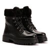 Osprey London The Budapest Leather Women's Black Boots