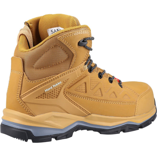 Hard Yakka Unisex Atomic PR Hybrid Side Zip Safety Boot in Wheat