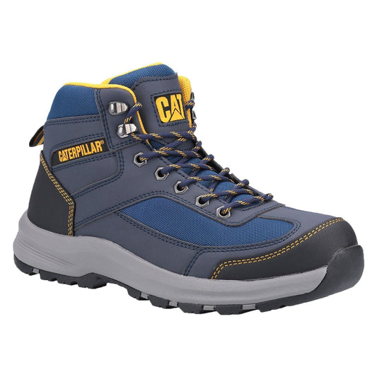 Caterpillar Men's Elmore Mid Safety Hiker in Navy