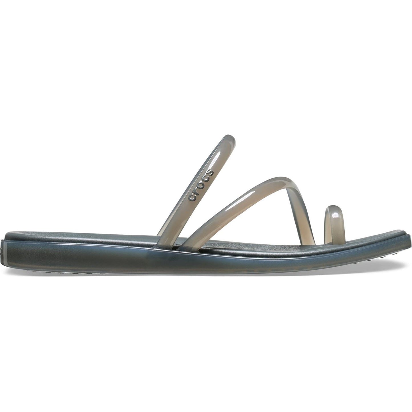 Crocs Miami Jely Toe Loop EVA Women's Carbon Sandals