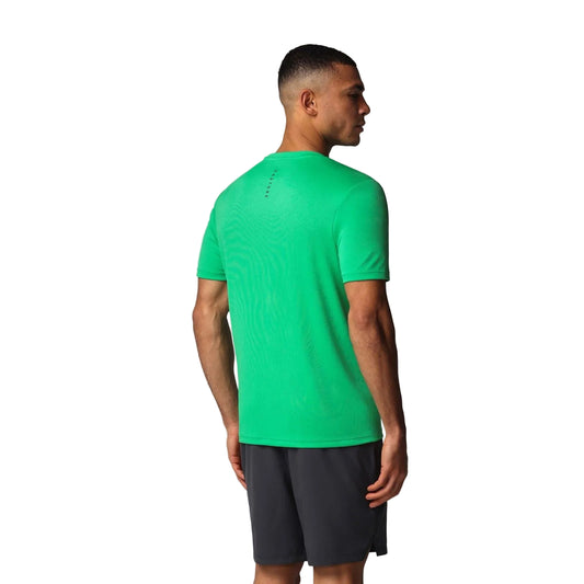 Castore Short Sleeve Polyester Men's Green Activewear T-Shirts