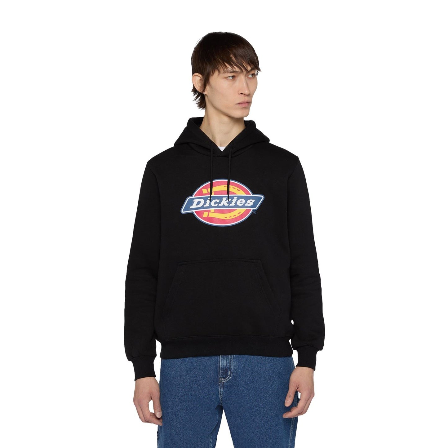 Dickies Unisex Icon Logo Hoodie in Black