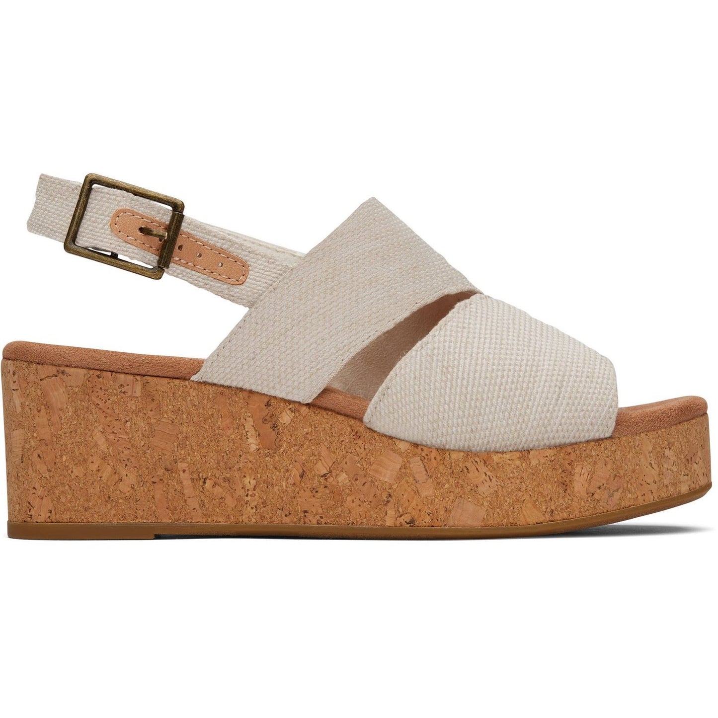 TOMS Women's Claudine Wedge in Natural