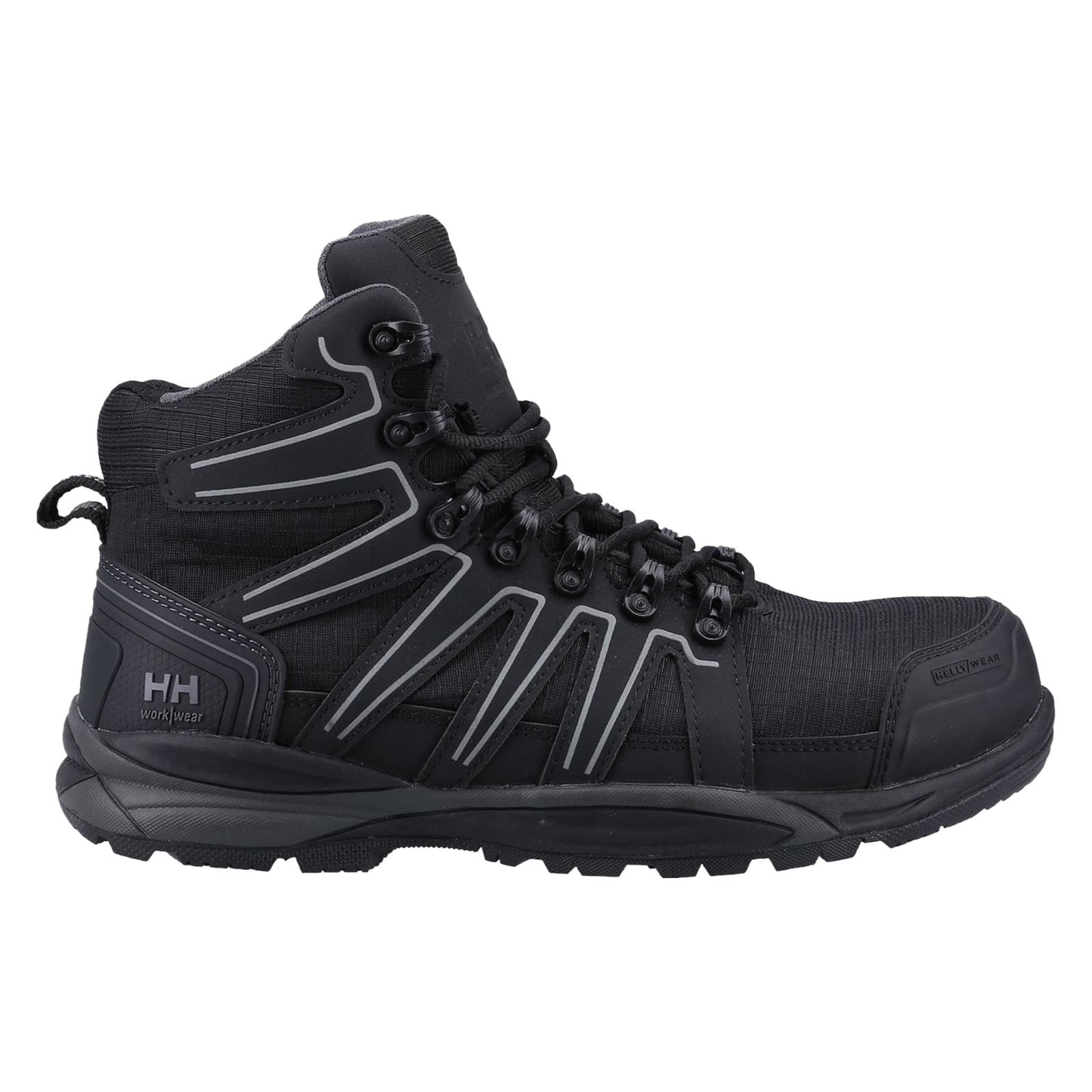 Helly Hansen Workwear Unisex Manchester Mid S3 Safety Boot in Black/Grey