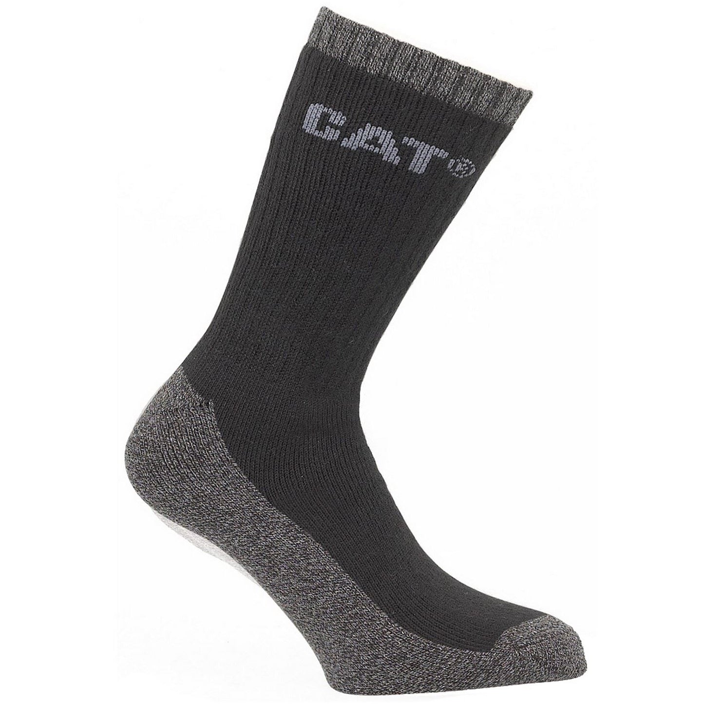 Caterpillar CAT Thermo Cotton Black Socks - Calf