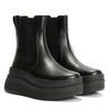 FitFlop F-Mode Leather Women's Black Boots