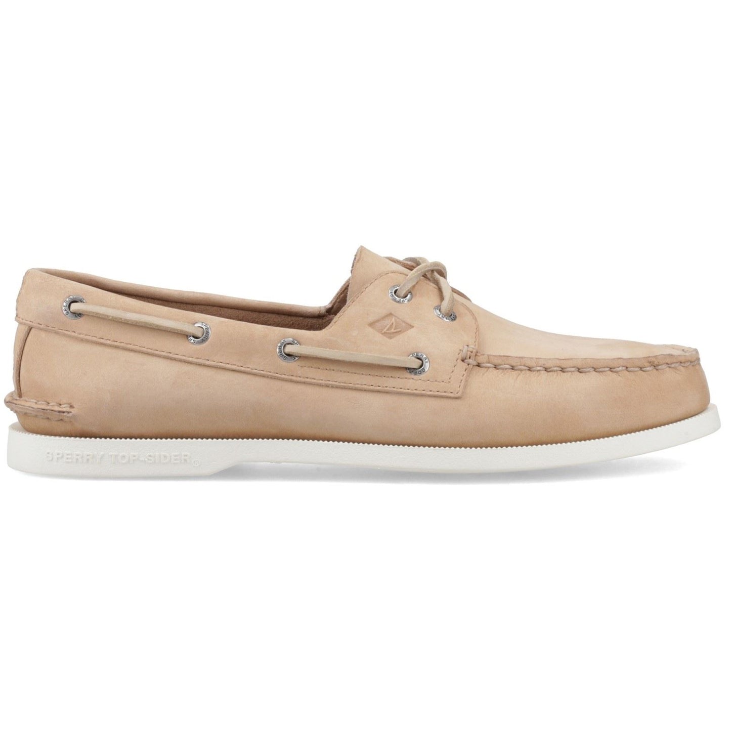 Sperry Authentic 2 Eye Boat Leather Men's Linen Multi Boat Shoes