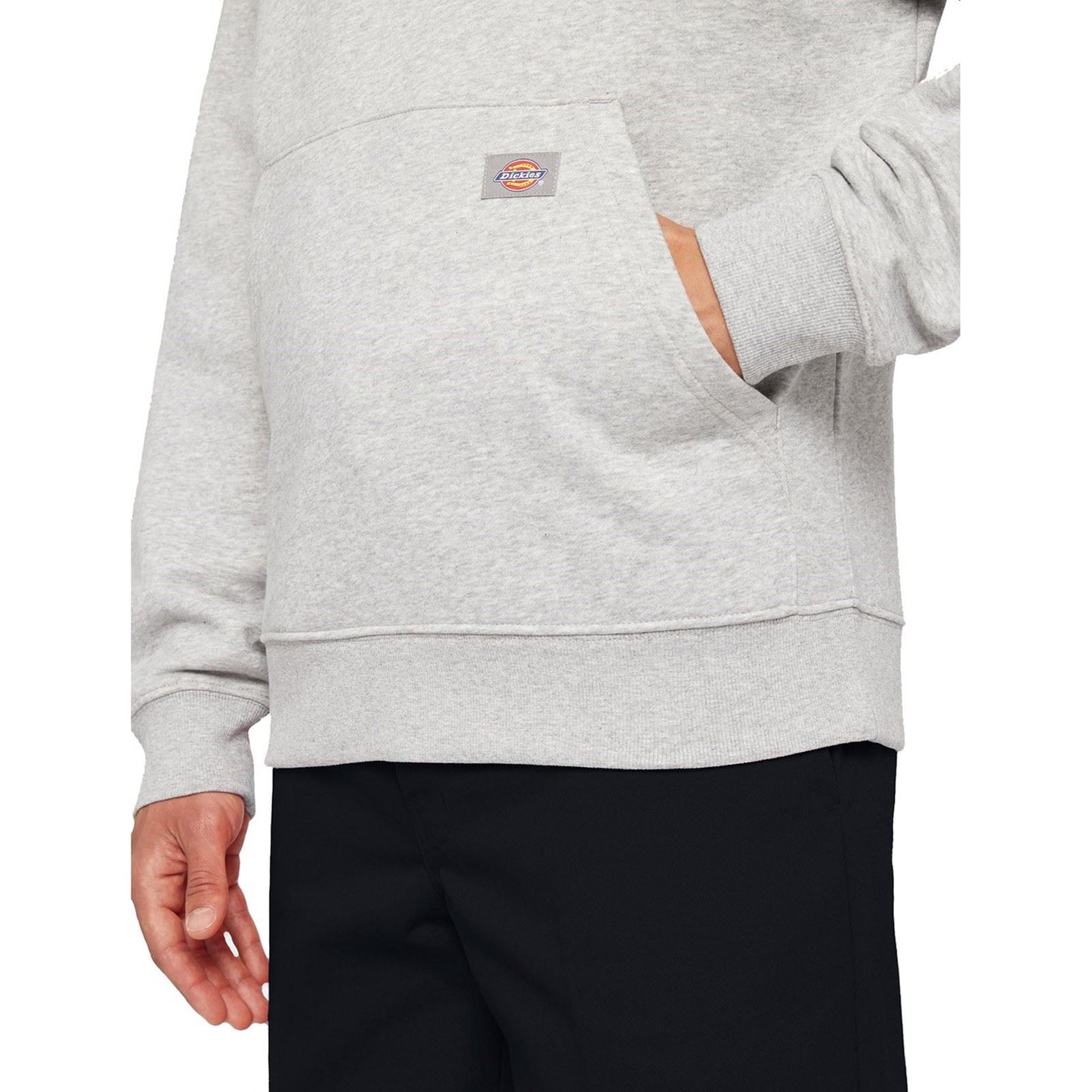 Dickies Men's Everyday Fleece Hoodie in Heather Gray