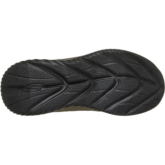 Skechers Bounder 2.0 Aqua Pace Boy's Black/Olive Trainers