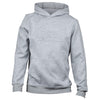 Hard Yakka Men's Embossed Pullover Hoodie in Light Grey Marle