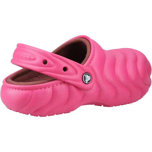 Crocs Women's Classic Lined Overpuff Clog in Dragon Fruit