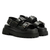 Buffalo Pluto Ari Women's Black Sandals