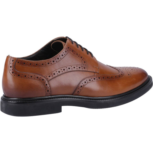 Hush Puppies Kingston Leather Men's Tan Brogues Shoes
