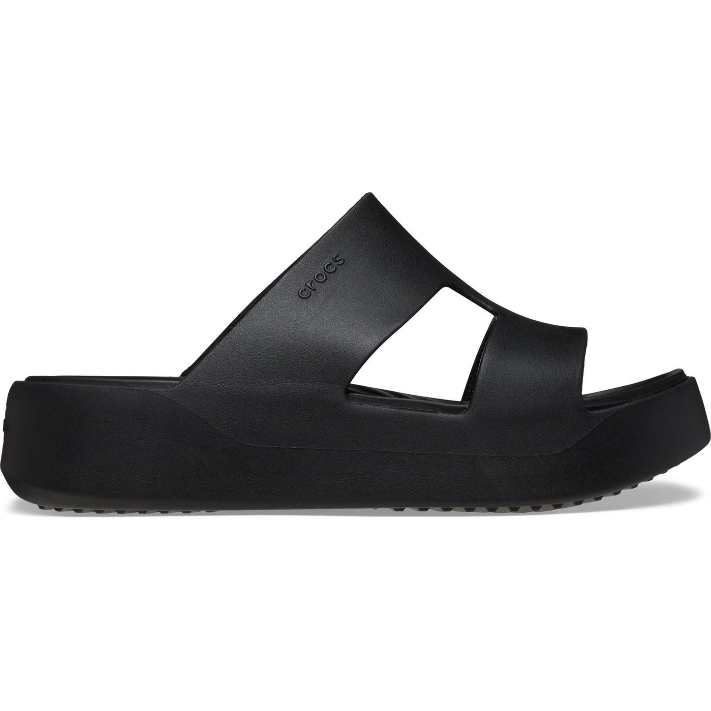Crocs Women's Getaway Platform H-Strap Mule in Black