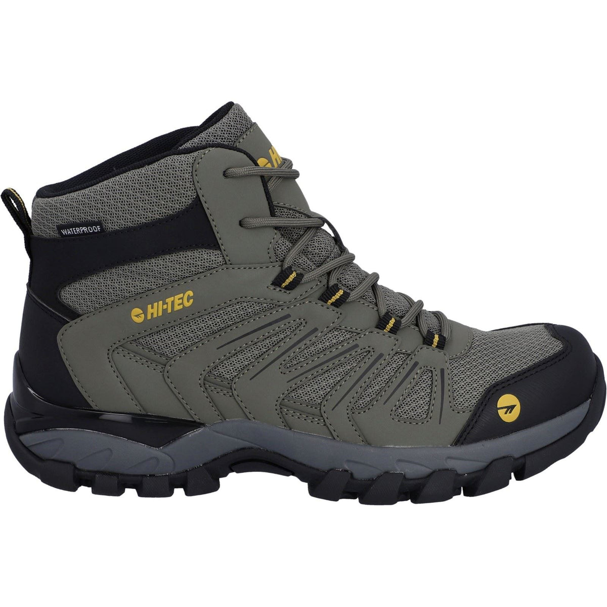 Hi-Tec Campana Mid Polyurethane Men's Dusty Olive/Honey Hiking Boots