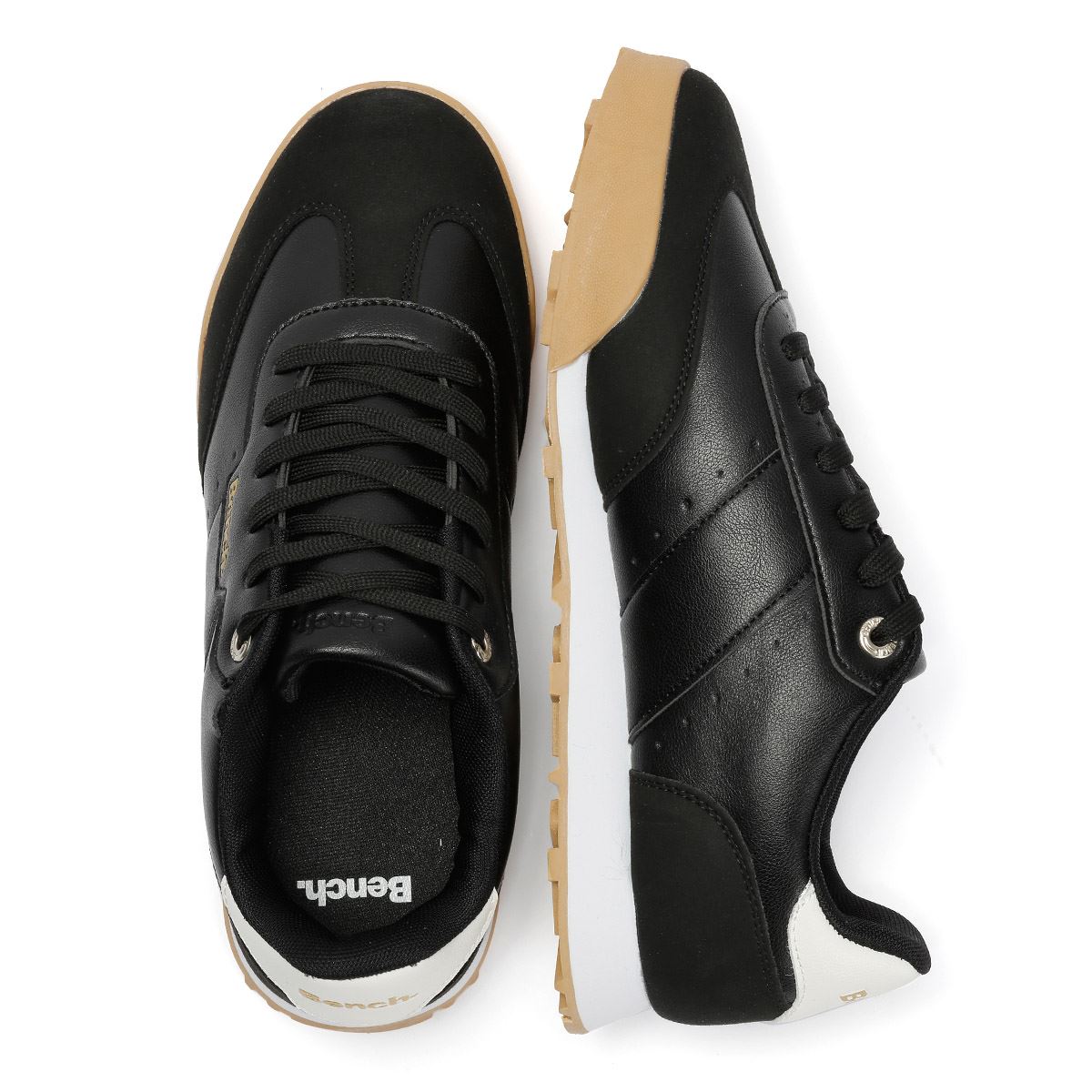 Bench Murray Men's Black/Gum Trainers