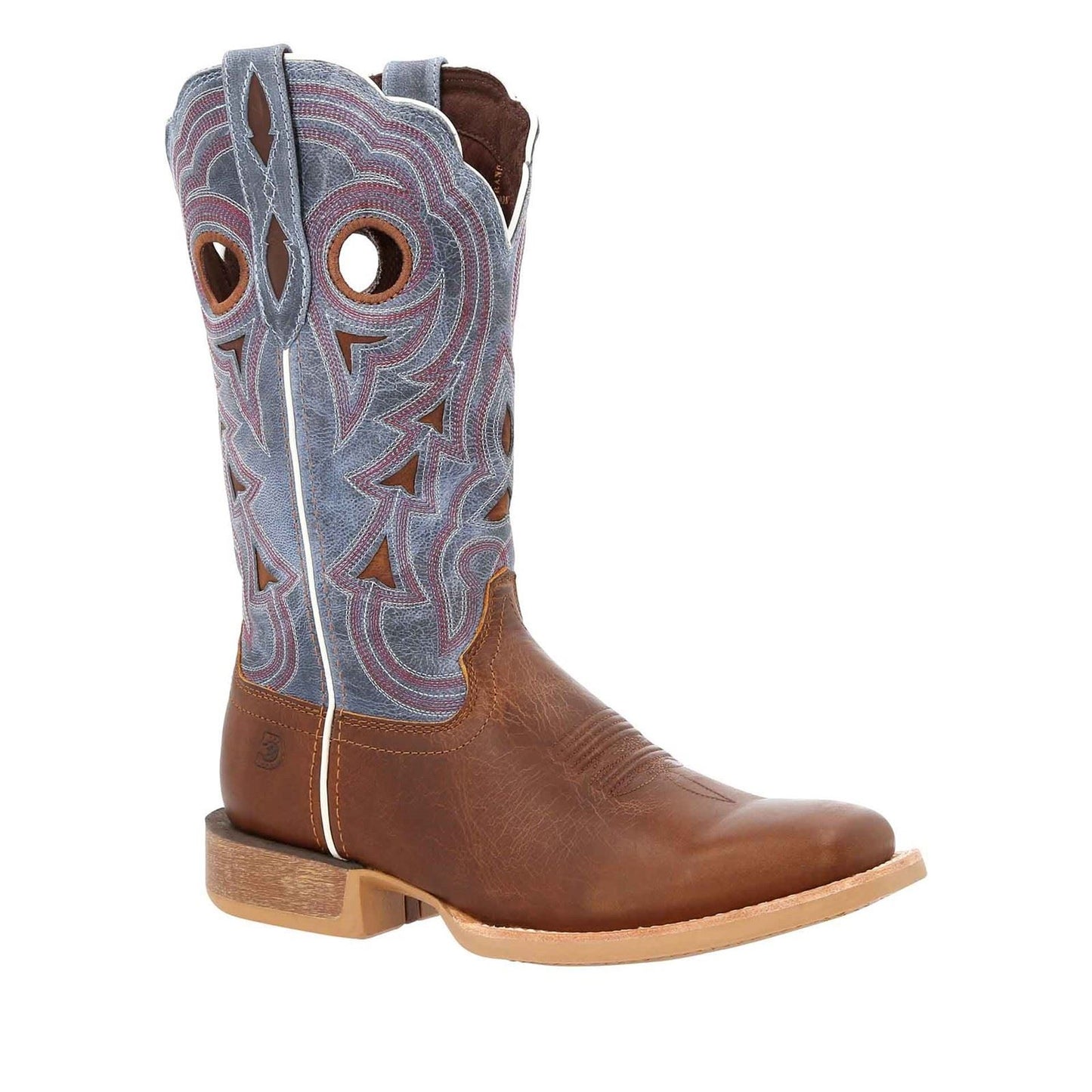 Durango Lady Rebel Pro Leather Women's Golden Brown/Periwinkle Boots