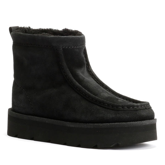 Clarks Originals Meare Rooey Suede Women's Black Boots