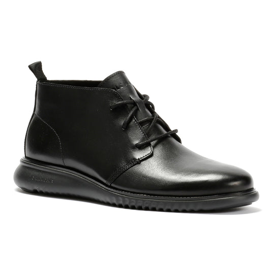 Cole Haan 2.Zerogrand Leather Men's Black Chukka Boots