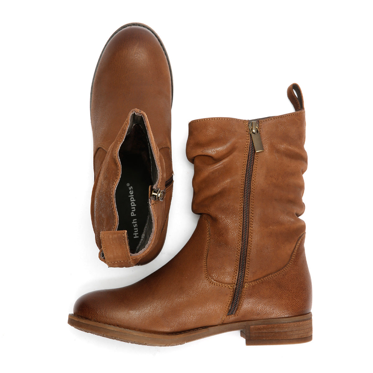 Hush Puppies Women's Emilia Boot in Tan