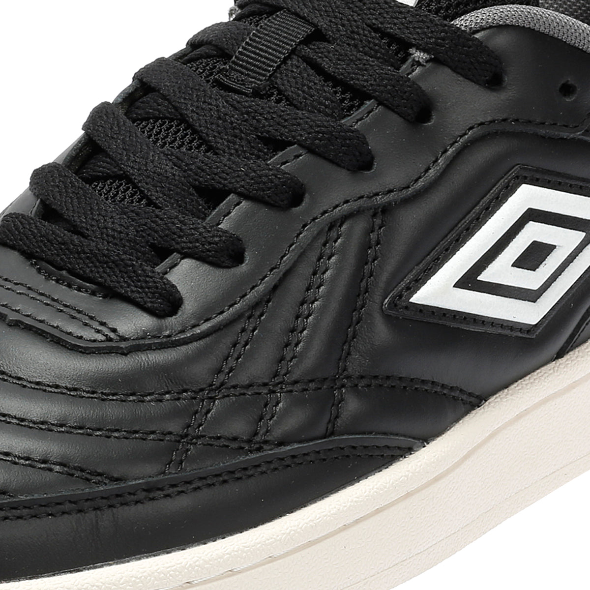 Umbro Clayton Leather Men's Black/Castlerock/White Trainers