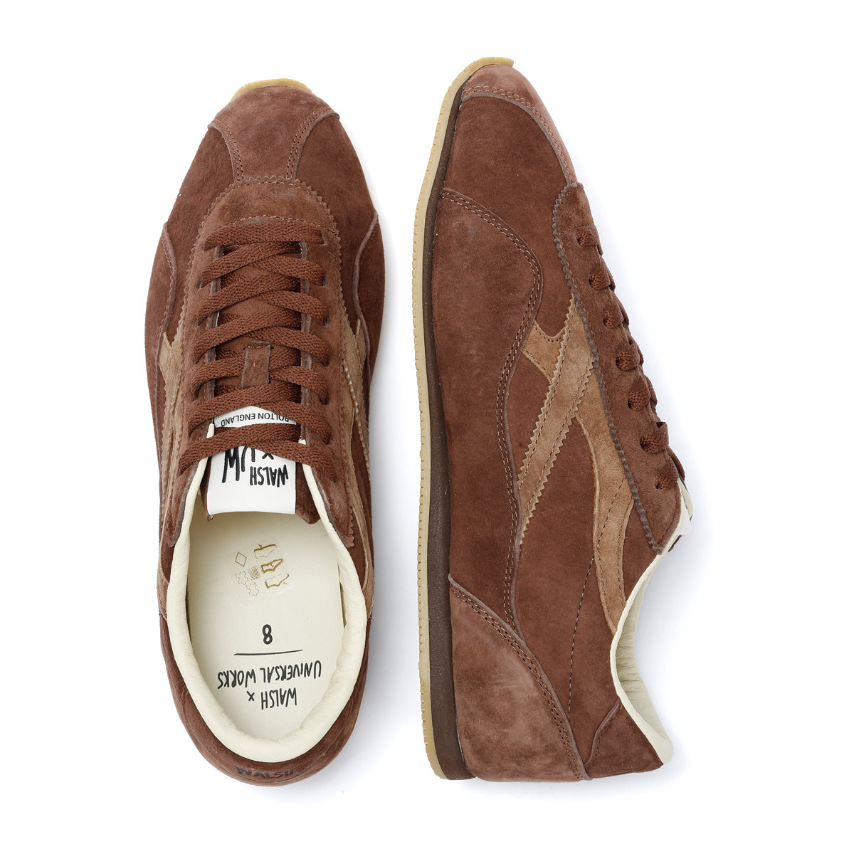 Walsh Cob Men's Brown Trainers