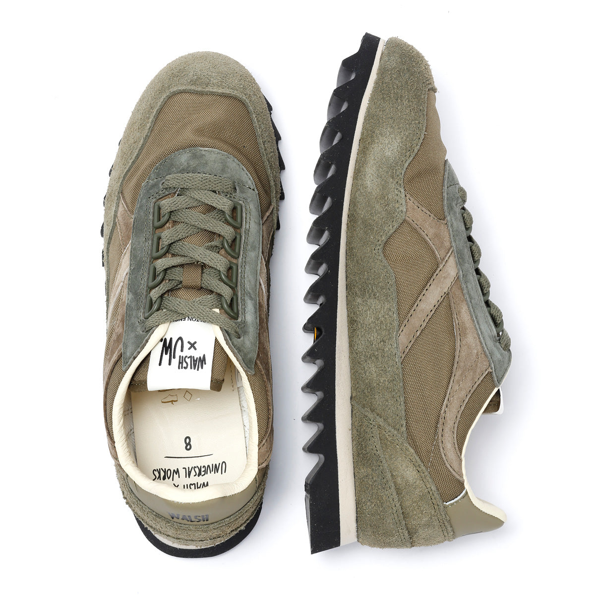 Walsh Ensign Men's Green Trainers