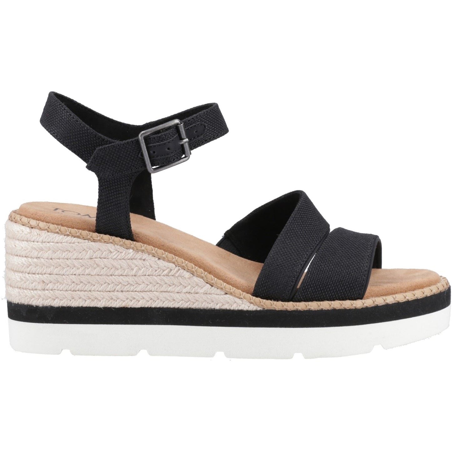 TOMS Women's Darya Sandal in Black