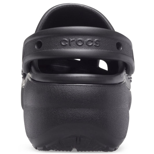 Crocs Women's Classic Platform Clog in Black