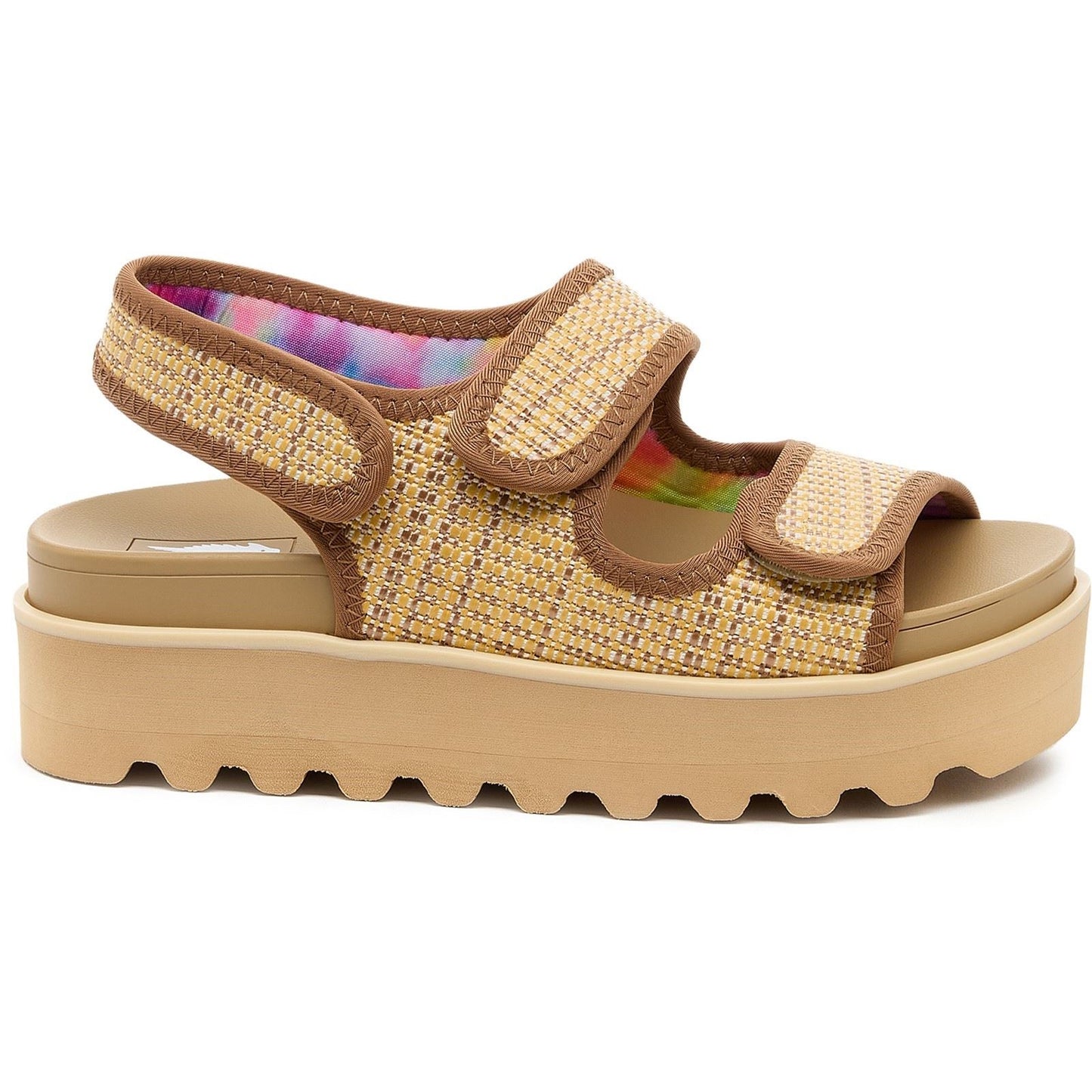 Rocket Dog Women's Balmy Raffia Sandal in Natural