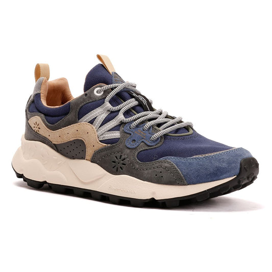 Flower Mountain Yamano 3 Men's Navy/Grey Trainers