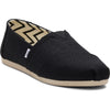TOMS Alpargata Cotton Women's Black Shoes