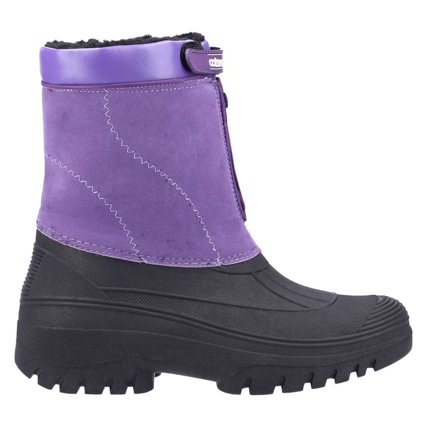 Cotswold Men's Venture Waterproof Winter Boot in Purple