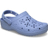 Crocs Classic Floral Cut Out Thermoplastic Women's Blue Haze Flip Flops