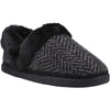 TOMS Oslo Polyester Women's Black Slippers