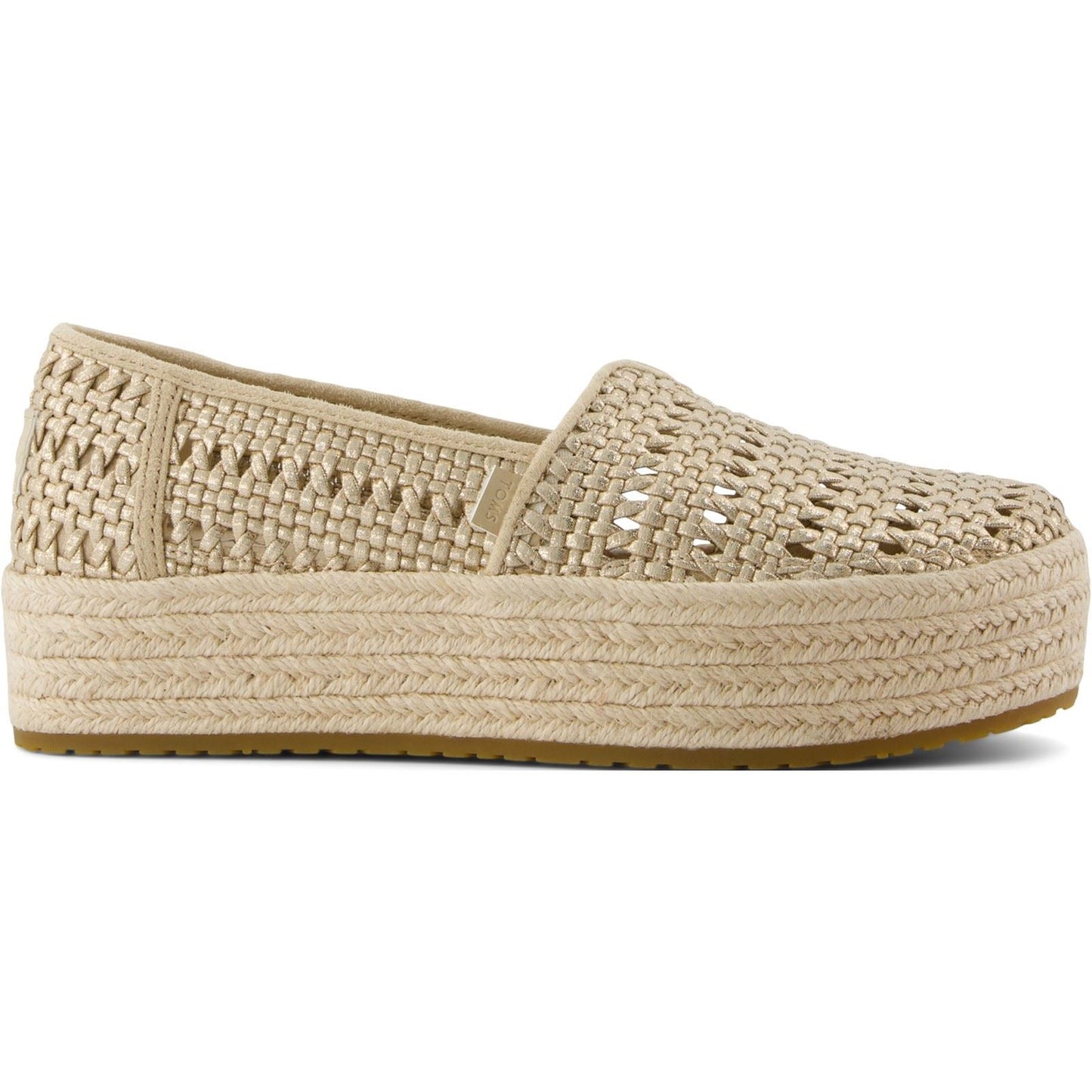 TOMS Valencia Textile Women's Champagne Shoes