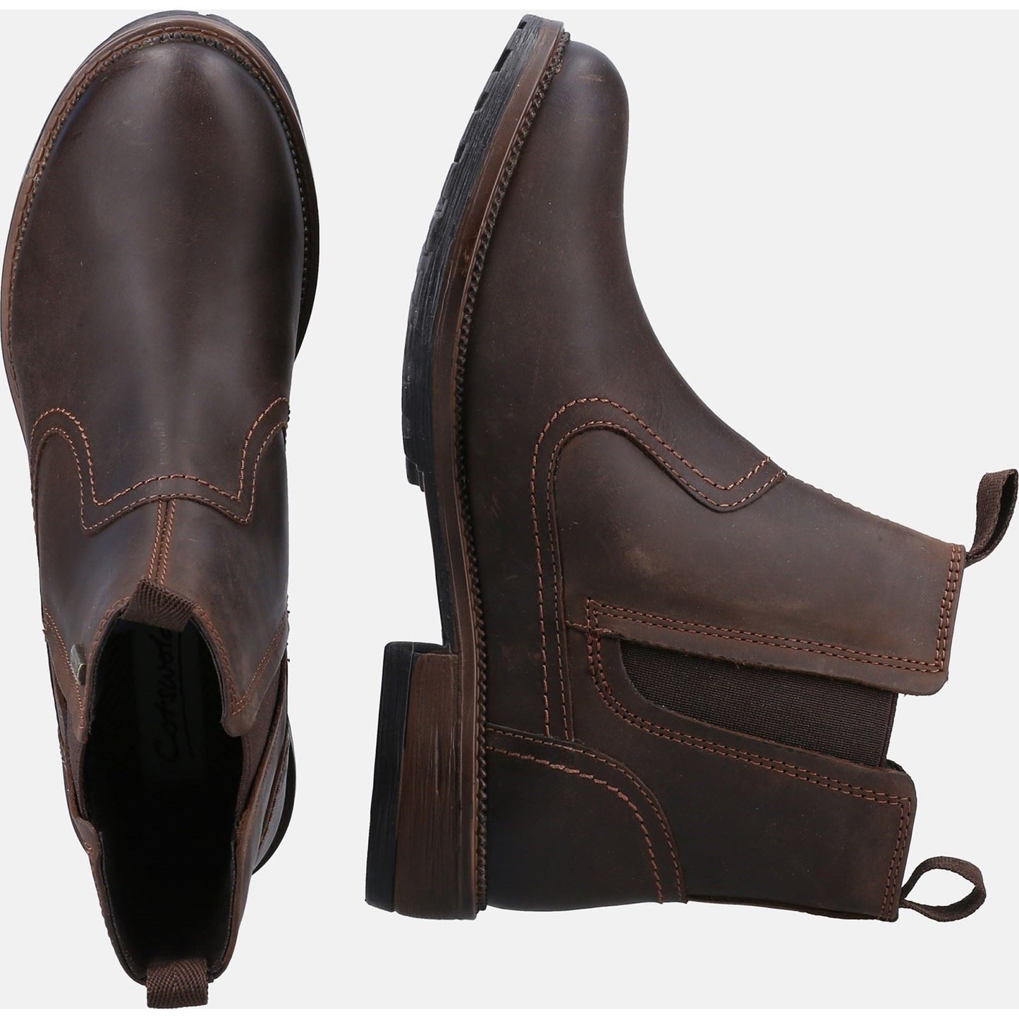 Cotswold Women's Laverton Ankle Boot in Brown