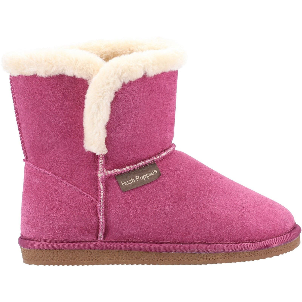 Hush Puppies Women's Ashleigh Slipper Bootie in Rose