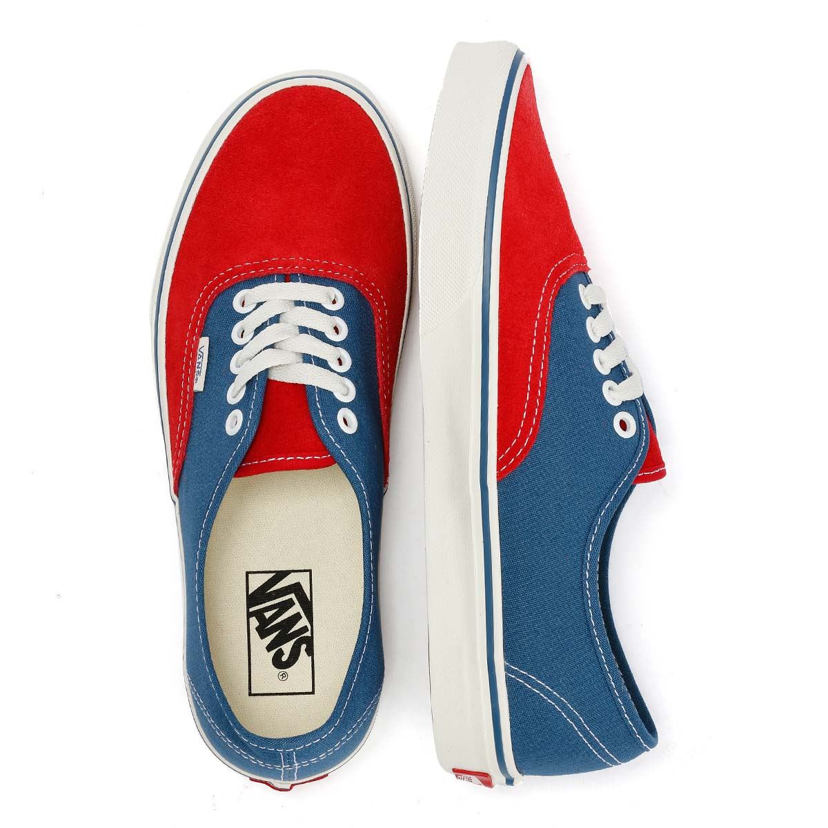 Vans Authentic Primary Racing Red Trainers