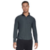 Skechers GO DRI All Day Performance 1/4 Zip Polyester Men's Black Activewear T-Shirts